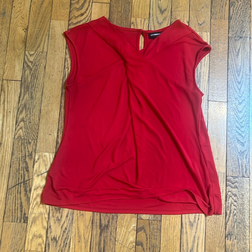 Women’s Liz Claiborne Red Blouse size XL